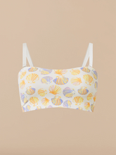 Seamless Bandeau Bralette | Scallop Shells