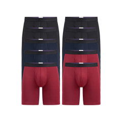 UltraModal™ Ball Caddy™ Long Boxer Brief w/ Fly 10-Pack | Classic Pack