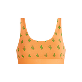 Stretch Cotton Scoop Bralette | Saguaro Blossom
