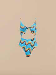 Cut-Out One Piece Swimsuit | Rave Waves