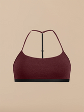 UltraModal™ Core T-Back Bralette | Heather Wine