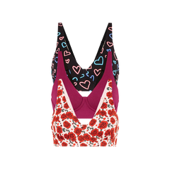 UltraModal™ FeelFree Longline Bralette 3-Pack | Electric Love Pack