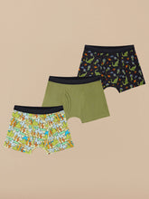 UltraModal™ Kids Core Boys Boxer Brief 3-Pack | Dino Land Pack
