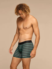 Breathe Boxer Brief w/ Fly | Alien Stripes