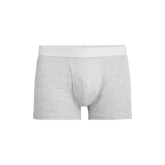 Stretch Cotton Trunk w/ Fly | Heather Grey
