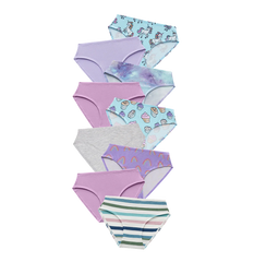 UltraModal™ FeelFree Girls Bikini Brief 9-Pack | Unicorn Dreams Pack