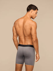 Breathe Boxer Brief w/ Fly | Grey