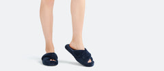 Plush Slippers | Dark Sapphire