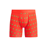 Stretch Cotton Boxer Brief w/ Fly | Avocados