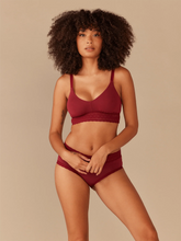 UltraModal™ Lace Longline Bralette | Cabernet