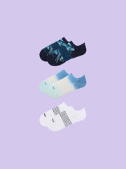 Essential Ankle Sock 3-Pack | Starry Ocean Pack