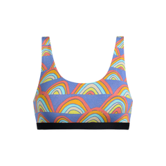 UltraModal™ Core Scoop Bralette | Retro Rainbows