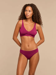 UltraModal™ FeelFree Longline Bralette | Plum