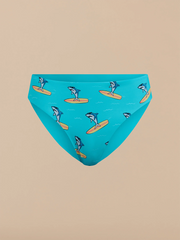 Mid-Rise Bikini Swim Bottom | Stay Jaw-some