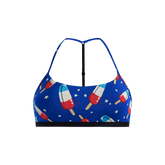 UltraModal™ Core T-Back Bralette | Patriotic Pops