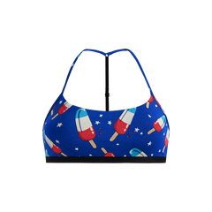 UltraModal™ Core T-Back Bralette | Patriotic Pops