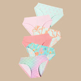 UltraModal™ Kids FeelFree Girls Bikini Brief 6-Pack | Beach Days Pack