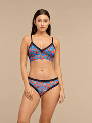 UltraModal™ Lace Plunge Bralette | Painted Petals
