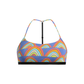 UltraModal™ Core T-Back Bralette | Retro Rainbows