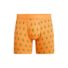 Stretch Cotton Boxer Brief w/ Fly | Saguaro Blossom