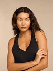 Daily Racerback Tank Dress | Black