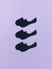 Essential No Show Sock 3-Pack | Dark Sapphire Pack