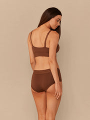 UltraModal™ Lace Longline Bralette | Walnut Shell