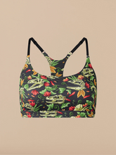 Breathe Racerback Bralette | Jurassic Garden