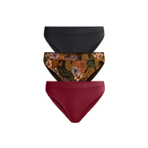 UltraModal™ FeelFree High Leg Bikini 3-Pack | Garden Snake Pack