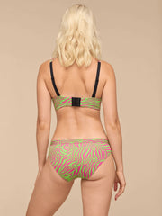 UltraModal™ FeelFree Longline Bralette | Electric Zebra