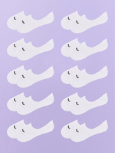 Essential No Show Sock 10-Pack | White Pack