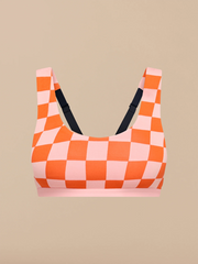 UltraModal™ FeelFree Square Neck Bralette | Cheeky Check