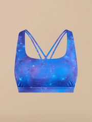 Breathe Strappy Back Bralette | Cosmos