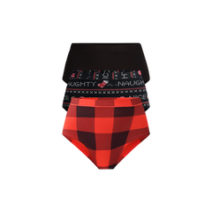 UltraModal™ FeelFree High-Waisted Cheeky 3-Pack | Naughty or Nice Pack