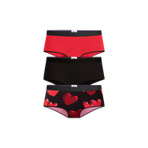 UltraModal™ Core Hipster 3-Pack | Floating Hearts Pack