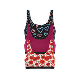 UltraModal™ Core Scoop Bralette 3-Pack | Electric Love Pack