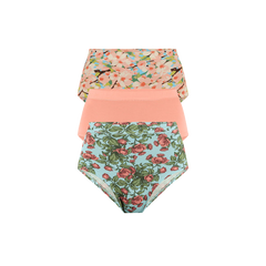 UltraModal™ FeelFree High-Waisted Cheeky 3-Pack | Blossom Pack