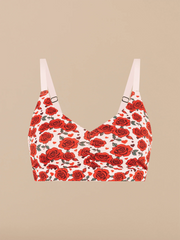 Curvy UltraModal™ FeelFree Ruched Bralette | Rosy Cheeks
