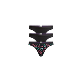UltraModal™ Core Thong 3-Pack | Electric Hearts Pack