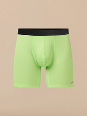 Breathe Boxer Brief w/ Fly | Electric Lime