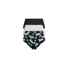 UltraModal™ FeelFree High-Waisted Cheeky 3-Pack | Sound Ashleep Pack