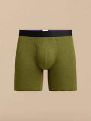 UltraModal™ Core Boxer Brief w/ Fly | Heather Olive