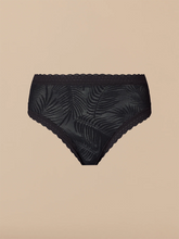 All Over Lace High-Waist Brief | Black Feather