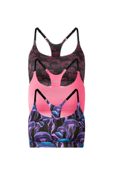 Breathe Racerback Bralette 3-Pack | Wild Life Pack