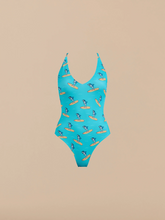 V-Neck One Piece Swimsuit | Stay Jaw-some