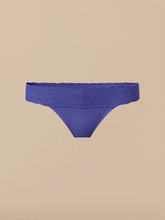 UltraModal™ Lace Low-Rise Thong | Berry Blue