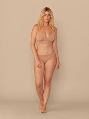 UltraModal™ Lace Longline Bralette | Sand Dune