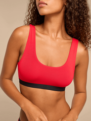 UltraModal™ Core Scoop Bralette | Chili Red