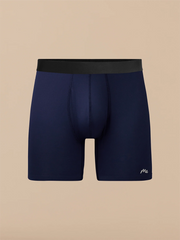 Breathe Breathe Ball Caddy Boxer Brief w/ Fly | Dark Sapphire