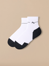 Essential Quarter Sock | White Logo